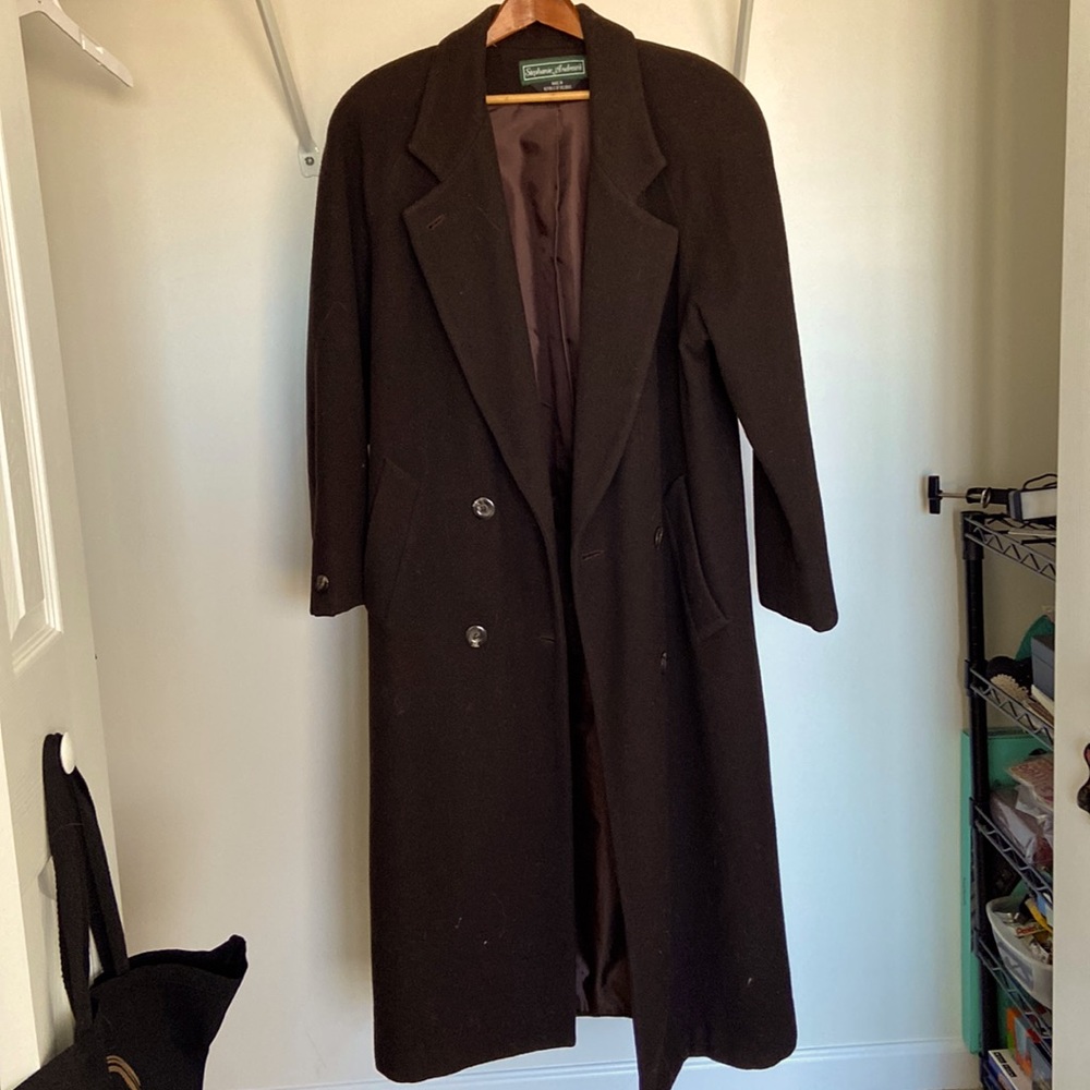Stephanie Andrews 100% wool coat